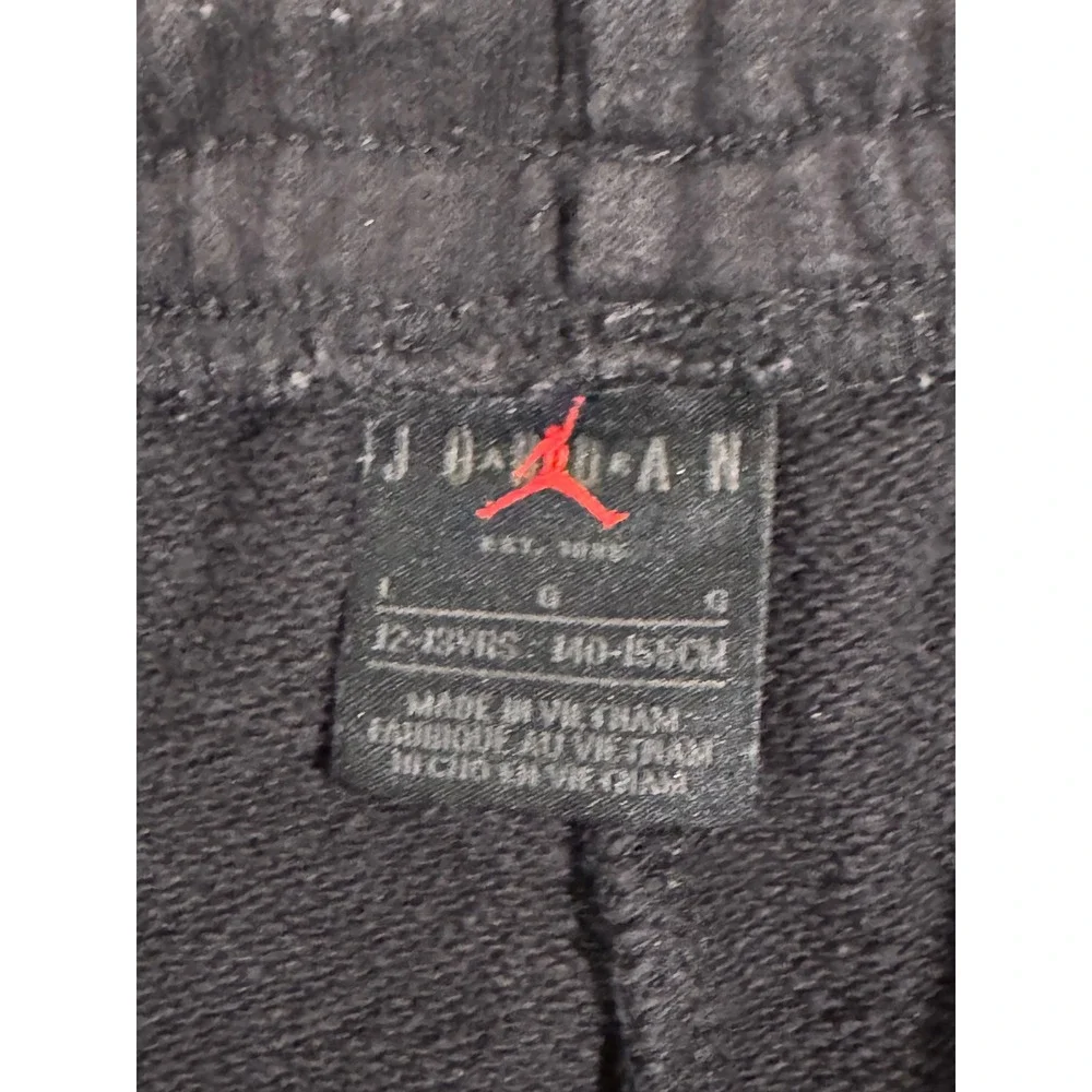 Kids Jordan Jumpman Black Sweat Shorts Size L girls large‎